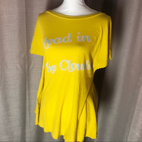 WILDFOX “Head in the Clouds” Dandelion Yellow Top - Picture 2 of 8